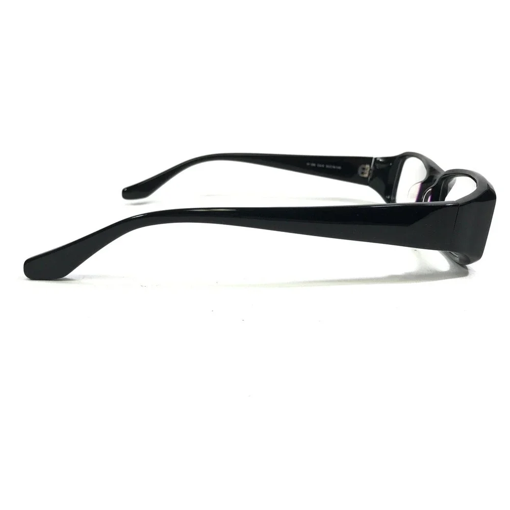 Iyoko-Inyake Eyeglasses Frames IY256 Col.6 Black Rectangular Full Rim 53-16-140